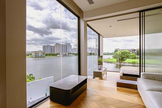 บ้านหรู 𝟯 ชั้น ริมทะเลสาบเมืองทองธานี โครงการ 𝗧𝗵𝗲 𝗟𝗮𝗸𝗲𝗻