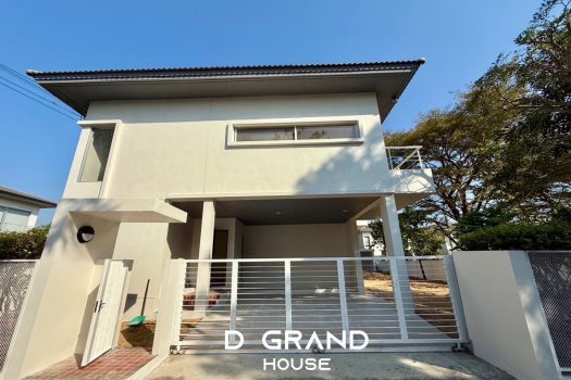 บ้านเดี่ยวแปลงมุม พร้อมสระว่ายน้ำ “𝗡𝗼𝗯𝗹𝗲 𝗚𝗲𝗼 วัชรพล”