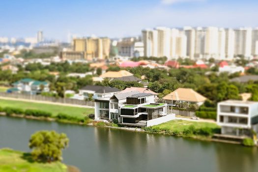 บ้านหรู 𝟯 ชั้น ริมทะเลสาบเมืองทองธานี โครงการ 𝗧𝗵𝗲 𝗟𝗮𝗸𝗲𝗻