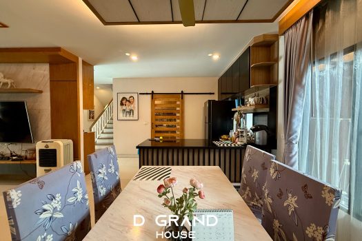 บ้านหรู 2 ชั้น โครงการ บุราสิริ พัฒนาการ 87 (แสนสิริ) สภาพดีมาก Built in สวย