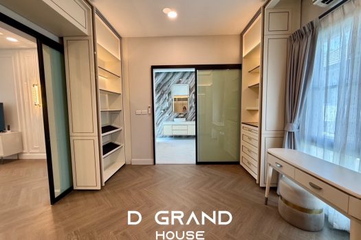 ขาย/ให้เช่า บ้านหรู 𝗡𝗮𝗻𝘁𝗮𝘄𝗮𝗻 พระราม 𝟵 กรุงเทพกรีฑาตัดใหม่ บ้านแปลงมุม ติดสวน แต่งสวย พร้อมสระว่ายน้ำ