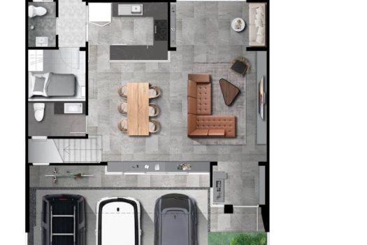 ขายบ้านสวย หลังมุมสุดเท่ห์ สไตล์ Loft “VIVE บางนา กม.7”