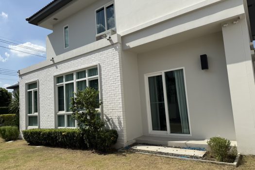 บ้านเดี่ยวหรู หมู่บ้านมัณฑนา เวสต์เกต – แปลงมุม สภาพใหม่เอี่ยม