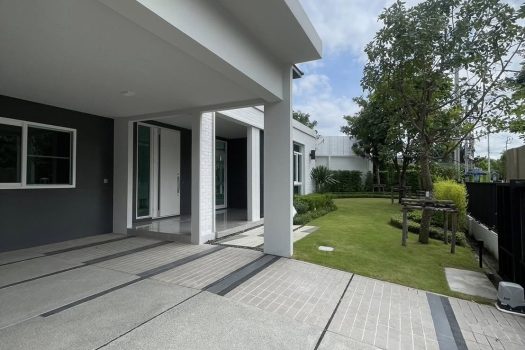 บ้านเดี่ยวหรู หมู่บ้านมัณฑนา เวสต์เกต – แปลงมุม สภาพใหม่เอี่ยม