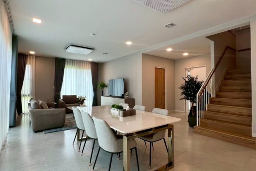 FOR RENT: “มัณฑนา มอเตอร์เวย์ – พระราม 9” แต่งสวย แปลงใหญ่ ใกล้ club house
