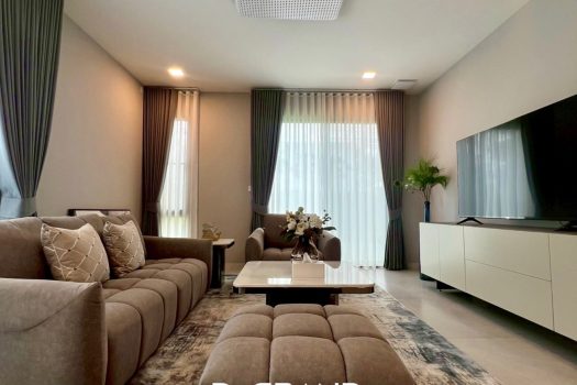 FOR RENT: “มัณฑนา มอเตอร์เวย์ – พระราม 9” แต่งสวย แปลงใหญ่ ใกล้ club house