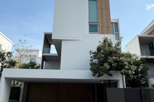 VIVE พระราม 9 | บ้านใหม่ 3 ชั้น ติดโรงเรียนนานาชาติ Wellington บ้านใหม่สไตล์ญี่ปุ่นโมเดิร์น