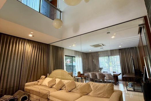 บ้านเดี่ยว ที่ดิน 1 ไร่ใจกลางเมือง 3.5 กม. จากศิริราช 2 หลังในรั้วเดียว