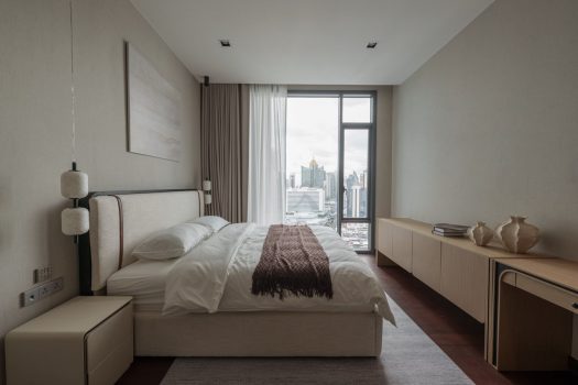 Q1 sukhumvit 2 Bed ปล่อยเช่า ห้องใหม่ หันหน้าทิศตะวันออก วิวเมือง