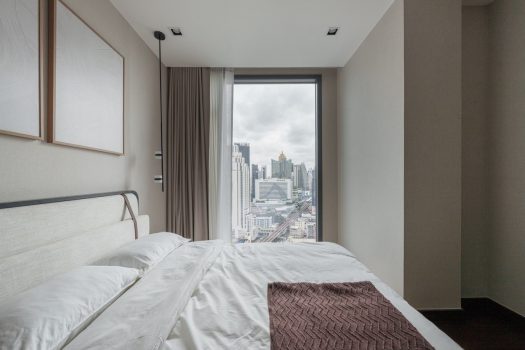 Q1 sukhumvit 2 Bed ปล่อยเช่า ห้องใหม่ หันหน้าทิศตะวันออก วิวเมือง