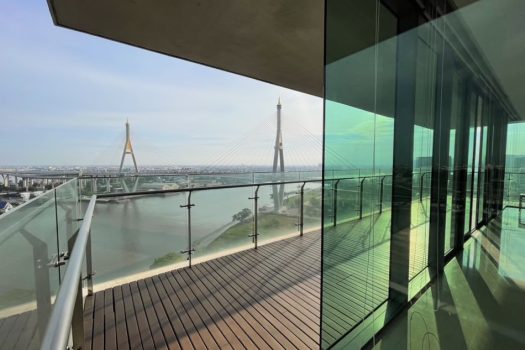 ให้เช่าคอนโด The Pano พระราม 3 ห้องใหญ่ วิวแม่น้ำเจ้าพระยาและสะพานภูมิพล พร้อมอยู่