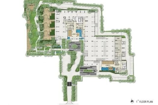 โครงการ 333 ริเวอร์ไซด์ คอนโดมิเนียม ห้องหัวมุม วิวรัฐสภาและโค้งน้ำแบบพาโนรามา ตกแต่ง Exclusive Design โดย A49